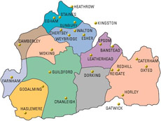 Areas Covered